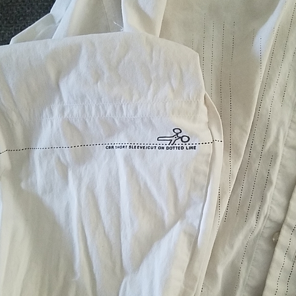 Cardboard robot vintage long sleeve button up - Picture 2 of 3